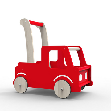 Moover-red-truck-wooden-baby-walker